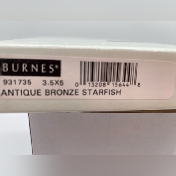 Burnes Antique Bronze Starfish Picture Frame - Picture 5 of 5